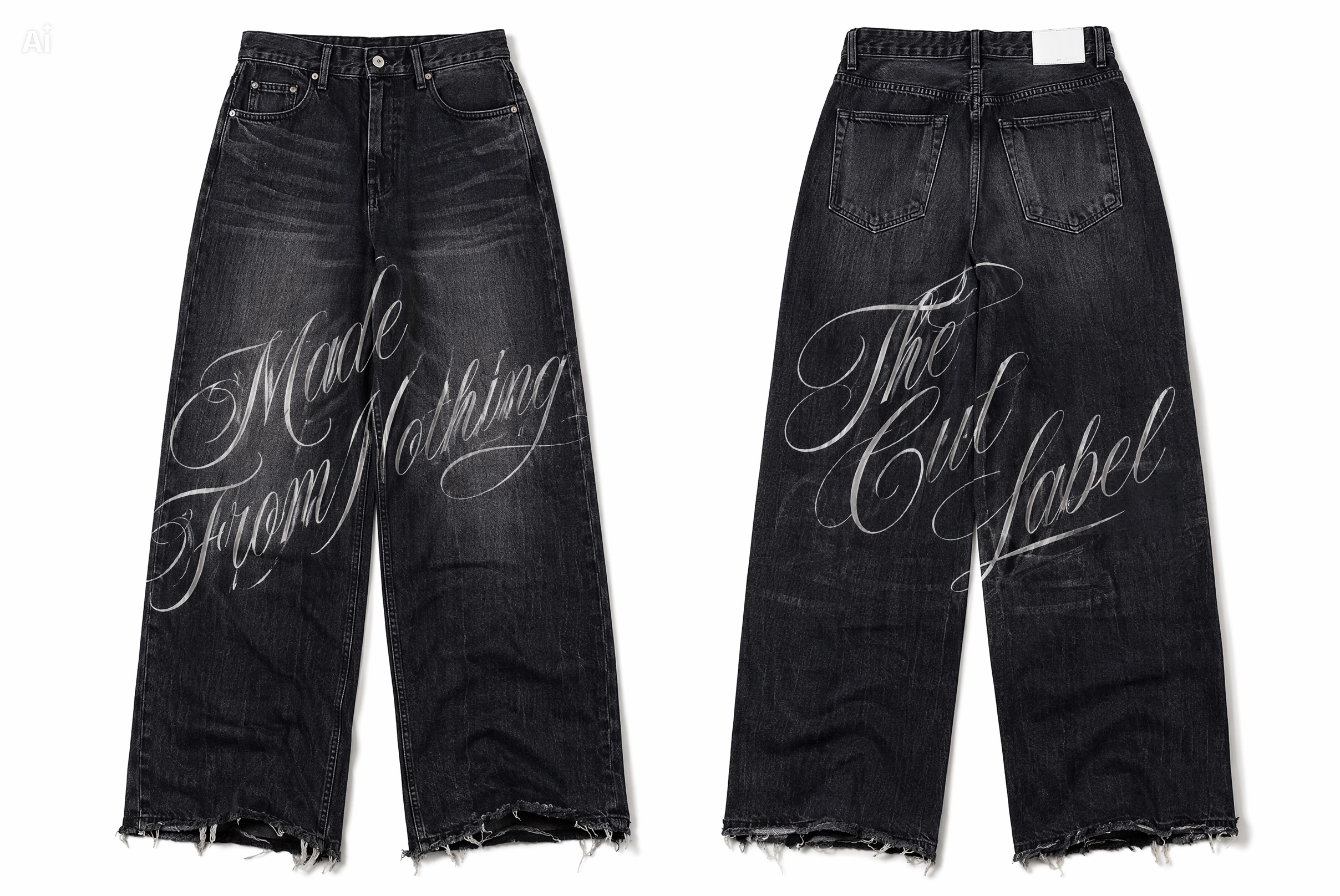 THE CUT JEAN - BLACK