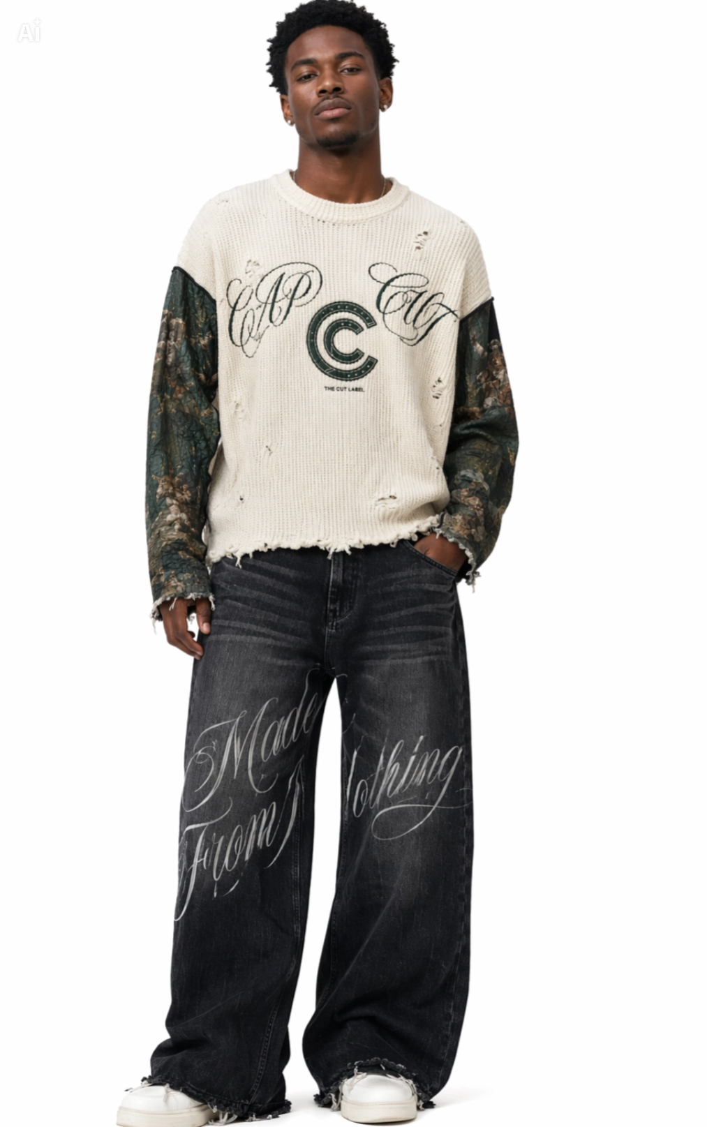 THE CUT CAMO KNIT