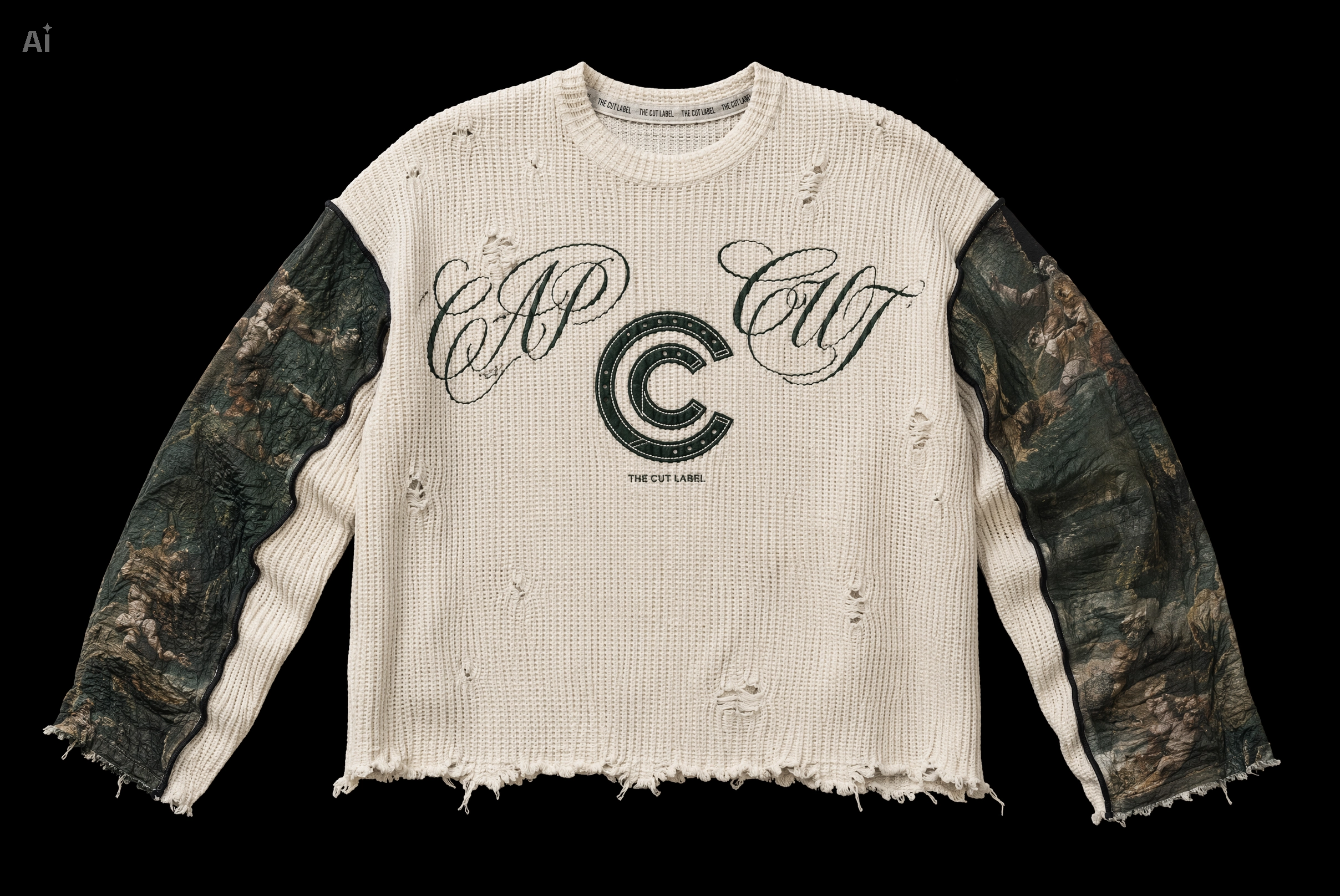 THE CUT CAMO KNIT